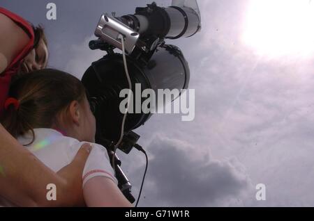 Irland-Venus im Transit Stockfoto