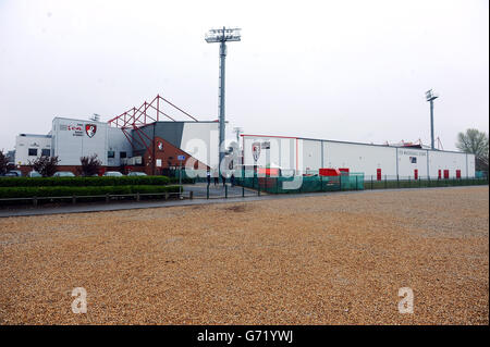 Fußball - Sky Bet Championship - Bournemouth gegen Queens Park Rangers - Goldsands Stadium. Gesamtansicht des Goldsands Stadium, Heimstadion von Bournemouth Stockfoto