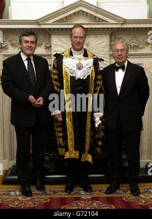 Der Oberbürgermeister Abendessen Stockfoto