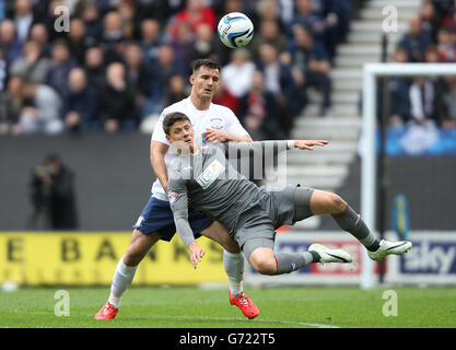 Fußball - Himmel Bet League One - Play Off - Semi Final - Hinspiel - Preston North End V Rotherham United - Deepdale Stockfoto