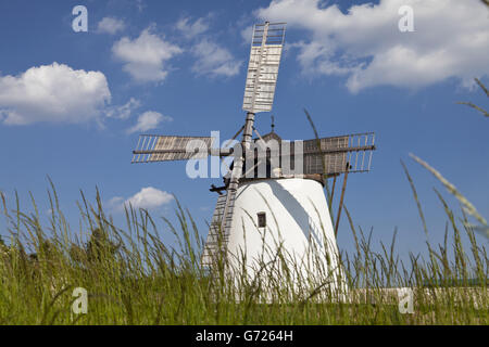 Windmühle in Retz, Weinviertel-Region, Wein Viertel, Niederösterreich, Österreich Stockfoto