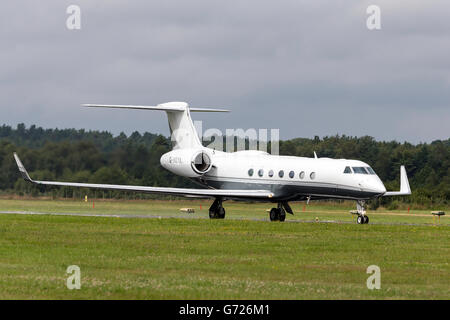 Gulfstream Aerospace G550 G-NOYA Stockfoto