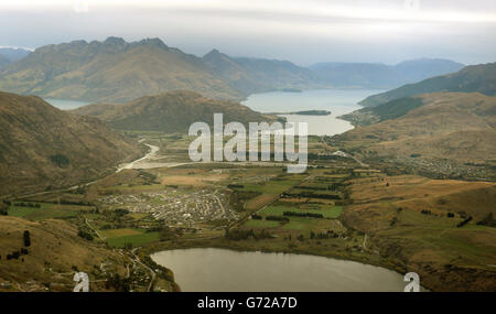 Neuseeland-Ansichten Stockfoto