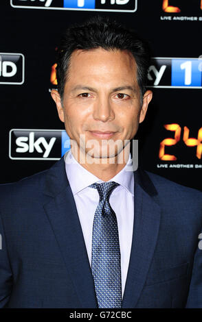Benjamin Bratt bei der 24: Live Another Day UK Premiere im Old Billingsgate, London. DRÜCKEN SIE VERBANDSFOTO. Bilddatum: Dienstag, 6. Mai 2014. Das Foto sollte lauten: Ian West/PA Wire Stockfoto