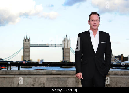 Kiefer Sutherland bei der 24: Live Another Day UK Premiere, London. Stockfoto