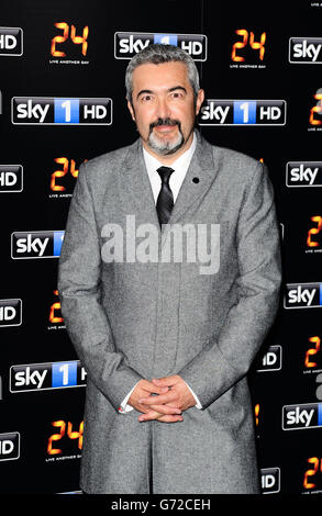 24: Live Another Day Screening - London. Jon Cassar bei der 24: Live Another Day UK Premiere im Old Billingsgate, London. Stockfoto