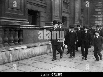 Politik - Kabinettssitzung - John Burns - London Stockfoto