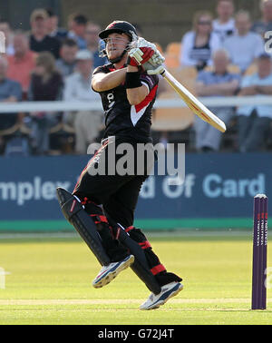 Cricket - Natwest T20 Blast - Division Nord - Leicestershire Foxes V Derbyshire Falken - Grace Road Stockfoto