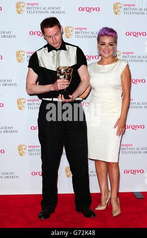 Arqiva British Academy Television Awards - Pressespiegel - London Stockfoto