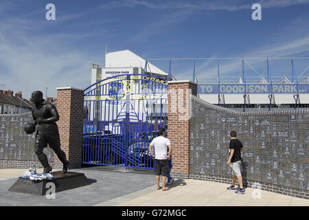 Fußball - Barclays-U18-Premier-League - Finale - Manchester City gegen Everton - Goodison Park Stockfoto