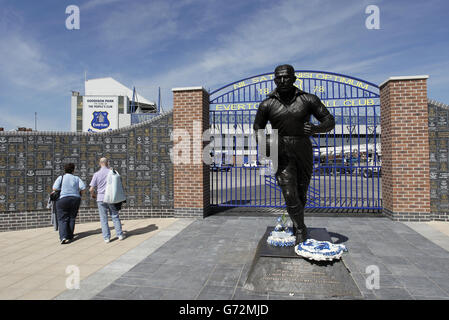 Fußball - Barclays-U18-Premier-League - Finale - Manchester City gegen Everton - Goodison Park Stockfoto