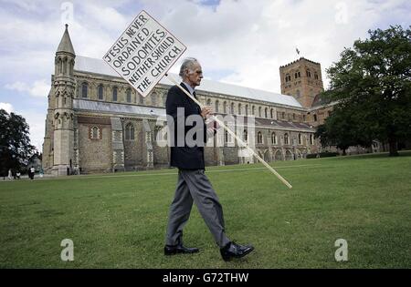 RELIGION-Gay 3 Stockfoto