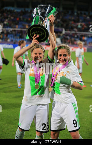 Fußball - Women's Champions League - Viertelfinale - Second Leg - VfL ...