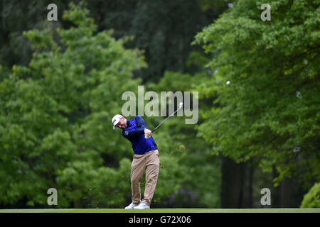 Golf - 2014 BMW PGA Championship - Tag zwei - Wentworth Golf Club. Andy Sullivan aus England am zweiten Tag der BMW PGA Championship im Wentworth Club, Surrey. Stockfoto