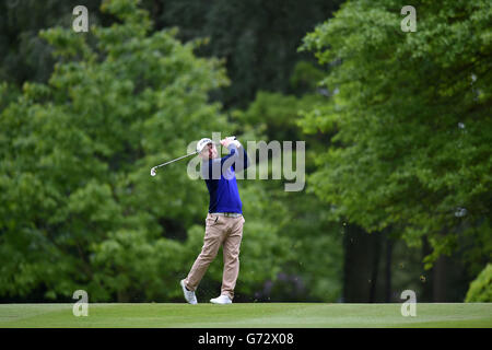 Golf - 2014 BMW PGA Championship - Tag zwei - Wentworth Golf Club. Andy Sullivan aus England am zweiten Tag der BMW PGA Championship im Wentworth Club, Surrey. Stockfoto