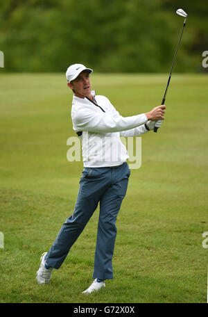 Golf - 2014 BMW PGA Championship - Tag zwei - Wentworth Golf Club. Englands Tommy Fleetwood am zweiten Tag der BMW PGA Championship im Wentworth Club, Surrey. Stockfoto