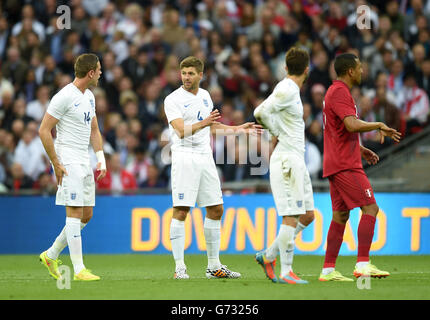 Fußball - World Cup 2014 - freundlich - England V Peru - Wembley-Stadion Stockfoto