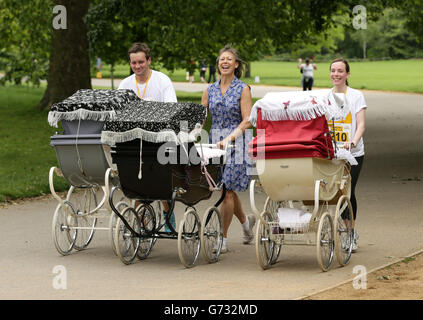 Zystische Fibrose Vertrauen Volkslauf - London Stockfoto