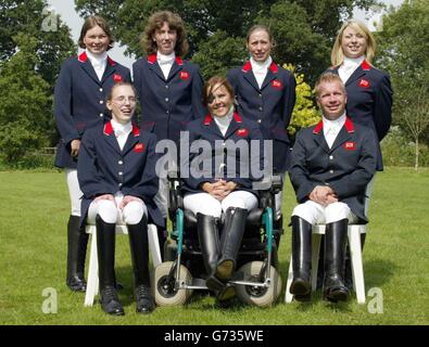 Die Great Britain Paralympic Equestrian team Stockfoto