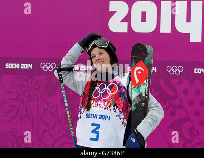 Olympischen Winterspiele in Sotschi - Tag 4 Stockfoto