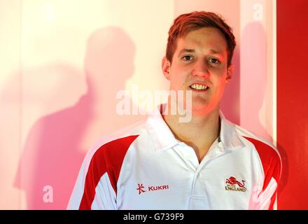 Sport - Commonwealth Games - Team England Kit Enthüllung und Tischtennis Team Ankündigung - Einkaufszentrum Trafford Centre Stockfoto