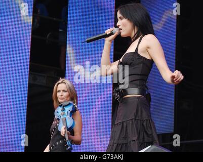 The Corrs - Party im Park Stockfoto