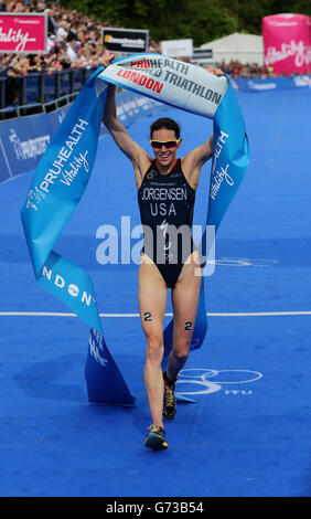 Triathlon - ITU World Series - PruHealth World Triathlon - London Stockfoto