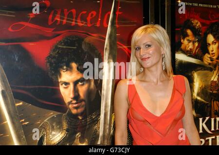 King Arthur in London Premiere Stockfoto