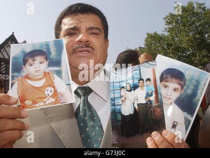 Daoud Mousa - Irak Misshandlung Trial Stockfoto