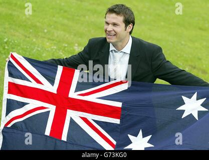 Mark Viduka als Middlesbrough Spieler vorgestellt Stockfoto