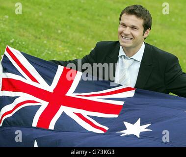 Mark Viduka als Middlesbrough Spieler vorgestellt Stockfoto