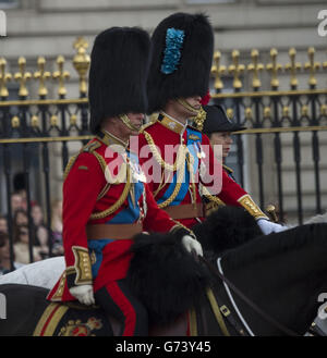 Trooping die Farbe-parade Stockfoto