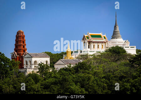 Königliche Tempel des Phra Nakhon Khiri Historical Park / Khao Wang Stockfoto