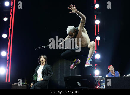 Isle Of Wight Festival 2014 - Tag 2 Stockfoto