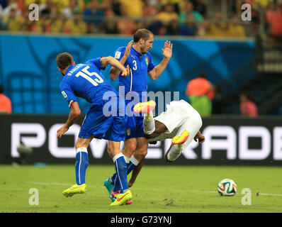 Fußball - FIFA WM 2014 - Gruppe D - England V Italien - Arena da Amazonia Stockfoto