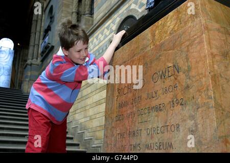 Richard Owen 200. Jahrestag Stockfoto