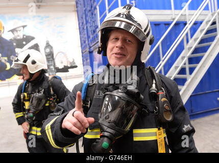 Neue Feuerwehr Ausbildungszentrum eröffnet Stockfoto