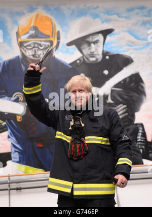 Neue Feuerwehr Ausbildungszentrum eröffnet Stockfoto