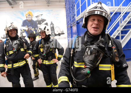 Neue Feuerwehr Ausbildungszentrum eröffnet Stockfoto