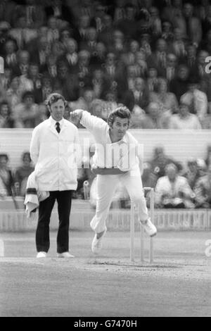 Cricket - Australien - Gary Gilmour. Gary Gilmour, 23, ein Mitglied des australischen Teams, das derzeit Großbritannien bereist. Stockfoto