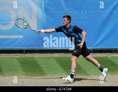 Tennis - AEGON Nottingham Challenge 2014 - Tag sieben - Nottingham-Tennis-Center Stockfoto