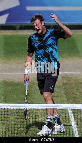 Tennis - AEGON Nottingham Challenge 2014 - Tag sieben - Nottingham-Tennis-Center Stockfoto