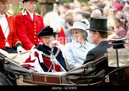 Order Of The Garter Stockfoto