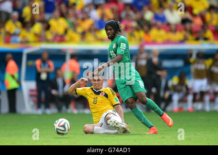 Fußball - FIFA WM 2014 - Gruppe C - Kolumbien V Côte d ' Ivoire - Estadio Nacional Stockfoto