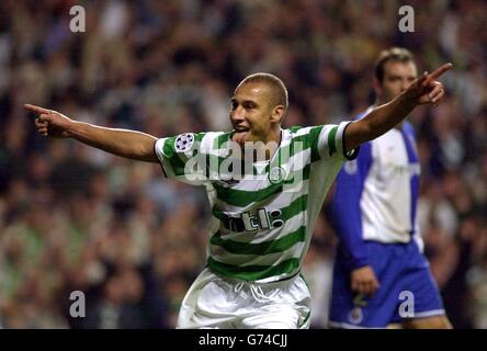 Celtic V Porto Stockfoto