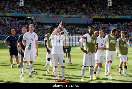 Fußball - FIFA WM 2014 - Gruppe D - Costa Rica V England - Estadio Mineirão Stockfoto