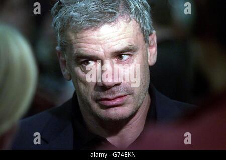 Anderson Australien Rugby League Trainer Stockfoto