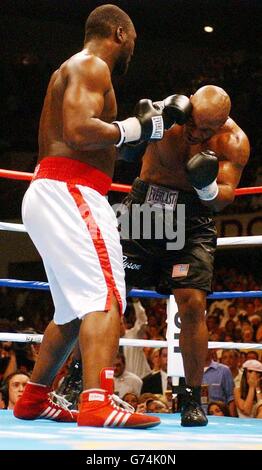 Mike Tyson V Danny Williams Stockfoto