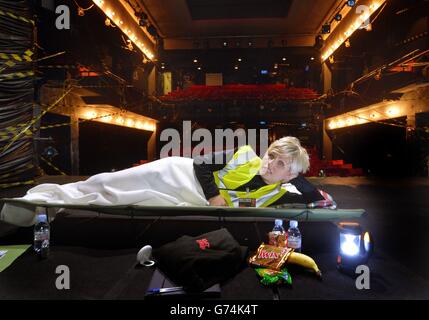 Ghost Stories sleepover Stockfoto