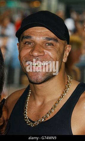 DJ Goldie UK, I, Robot Film Premiere Stockfoto